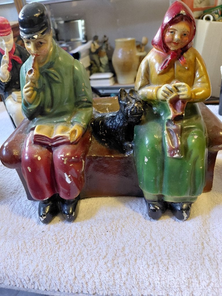 ANCIENNE garniture de cheminée, Enlèvement