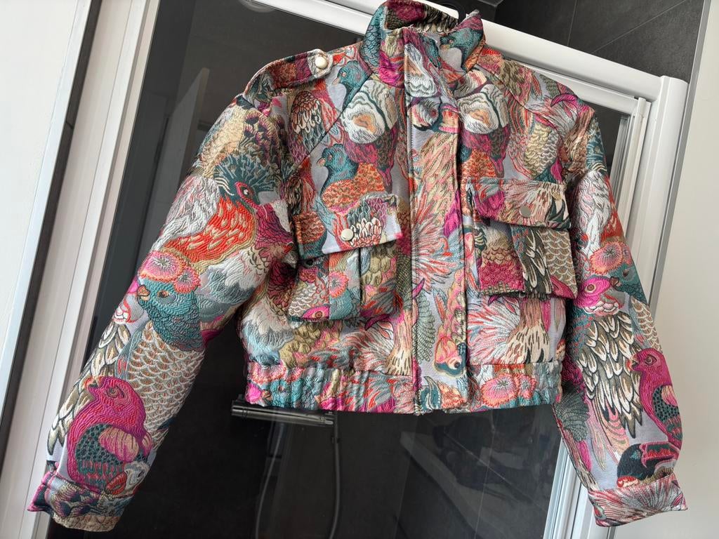 dames bomber jacket, Ophalen of Verzenden, Zo goed als nieuw