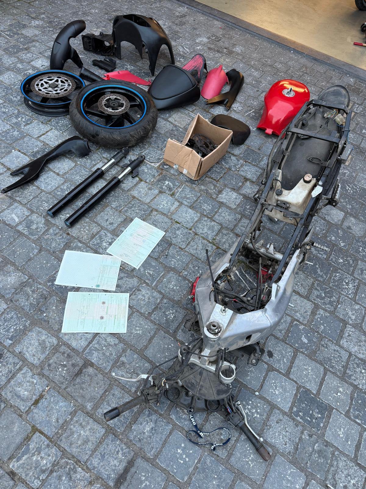 Aprillia rs 125 onderdelen, Fietsen en Brommers, Ophalen, Zo goed als nieuw