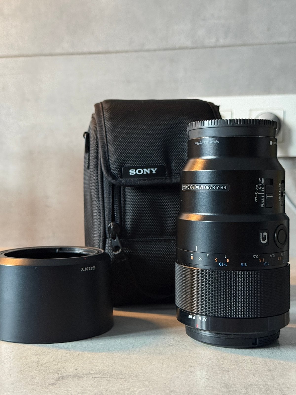 Sony FE 90mm F/2.8 Macro G OSS, Ophalen, Zo goed als nieuw, Sony