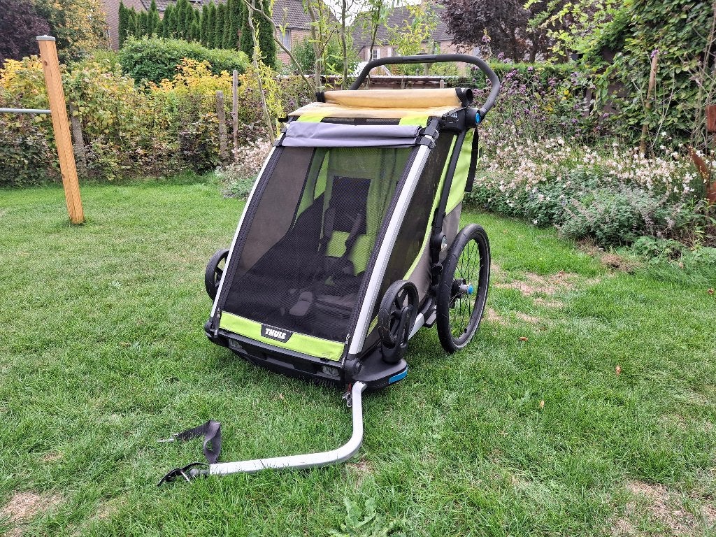 Remorque à vélo Thule Chariot Cab 2, Vélos & Vélomoteurs, Enlèvement, Utilisé, Remorque pour enfant, Thule / Chariot