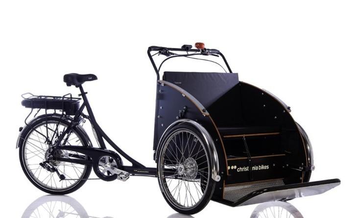 CHRISTIANIA Riksja/Pedicab/Taxi Bike/Taxi fiets – Model T, Fietsen en Brommers, Ophalen, Gebruikt, Overige merken
