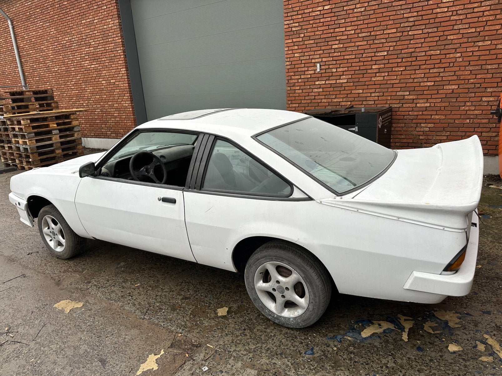 Opel manta b gsi, Enlèvement