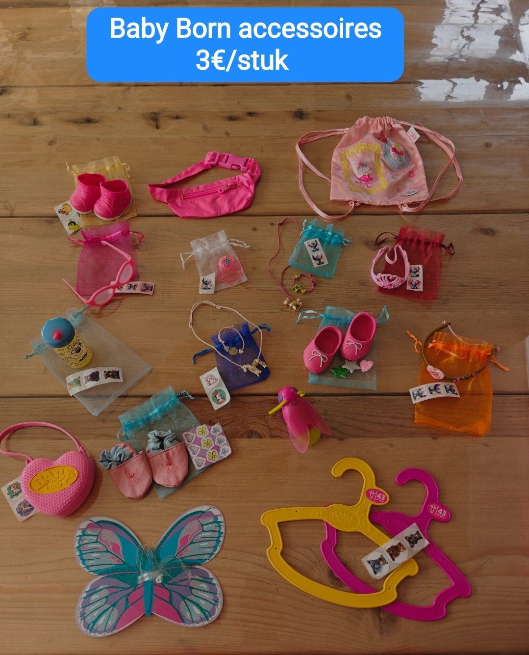 Baby Born accessoires 3€/stuk uit te kiezen., Kinderen en Baby's, Ophalen of Verzenden