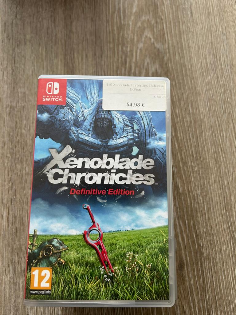 Nintendo switch xenoblade chronicles definitive edition, Consoles de jeu & Jeux vidéo, Enlèvement, Comme neuf