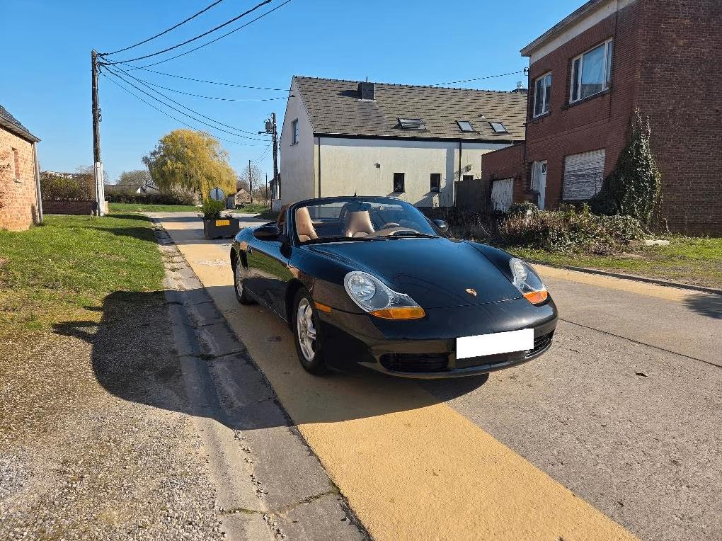 Porsche Boxster // full carnet Porsche 2.7 // 2e prop, Autos, Porsche, Cuir, Achat, Beige, Cabriolet