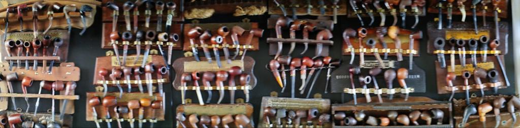 Rookpijpen collectie, Ophalen