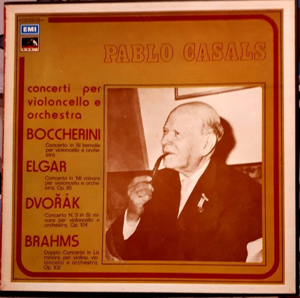 LP Box (3 LP) Pablo Casals Cello concerten NM 1971, CD & DVD, Vinyles | Classique, Enlèvement, LP, Brahms