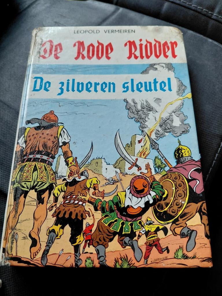 De Rode Ridder: de zilveren sleutel, Leopold Vermeiren., Fictie, Ophalen, Gelezen