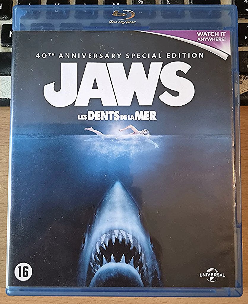 Blu-ray Les Dents de la mer / Steven Spielberg, CD & DVD, Blu-ray, Horreur, Comme neuf, Blu-ray, À partir de 16 ans