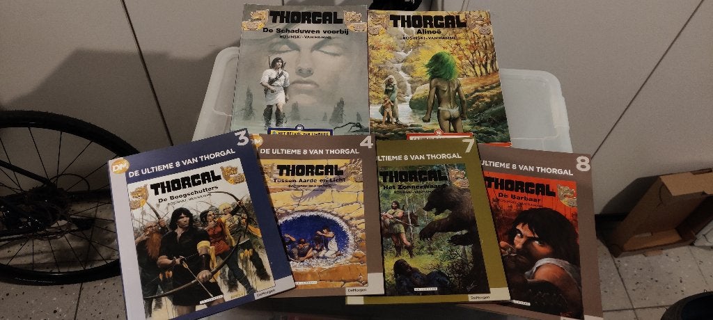 6 topstrips van Thorgal, Boeken, Stripverhalen, Ophalen, Rosinski-Van Hamme, Zo goed als nieuw, Meerdere stripboeken
