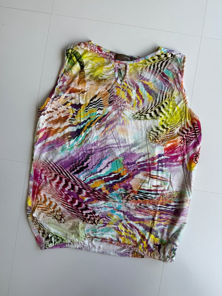 Kleurrijke top - comme ça - 38, Sans manches, Taille 38/40 (M), Enlèvement ou Envoi, Vert
