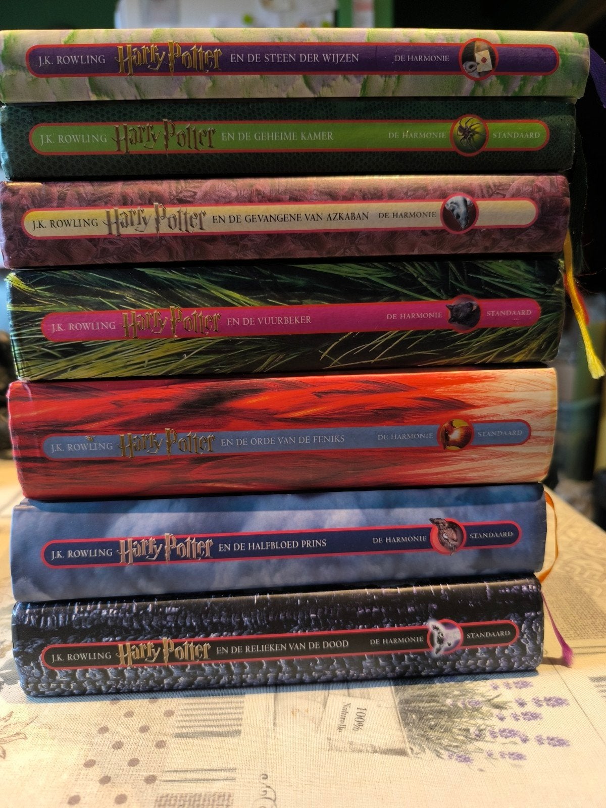 Harry Potter boeken, Ophalen