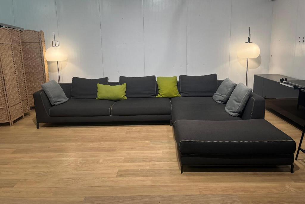 TBE B&B Italia Ray canapé d’angle + garantie – PN: 14.500€, Maison & Meubles, Design Bankstellen B&B Italia, 150 cm ou plus, Quatre personnes ou plus
