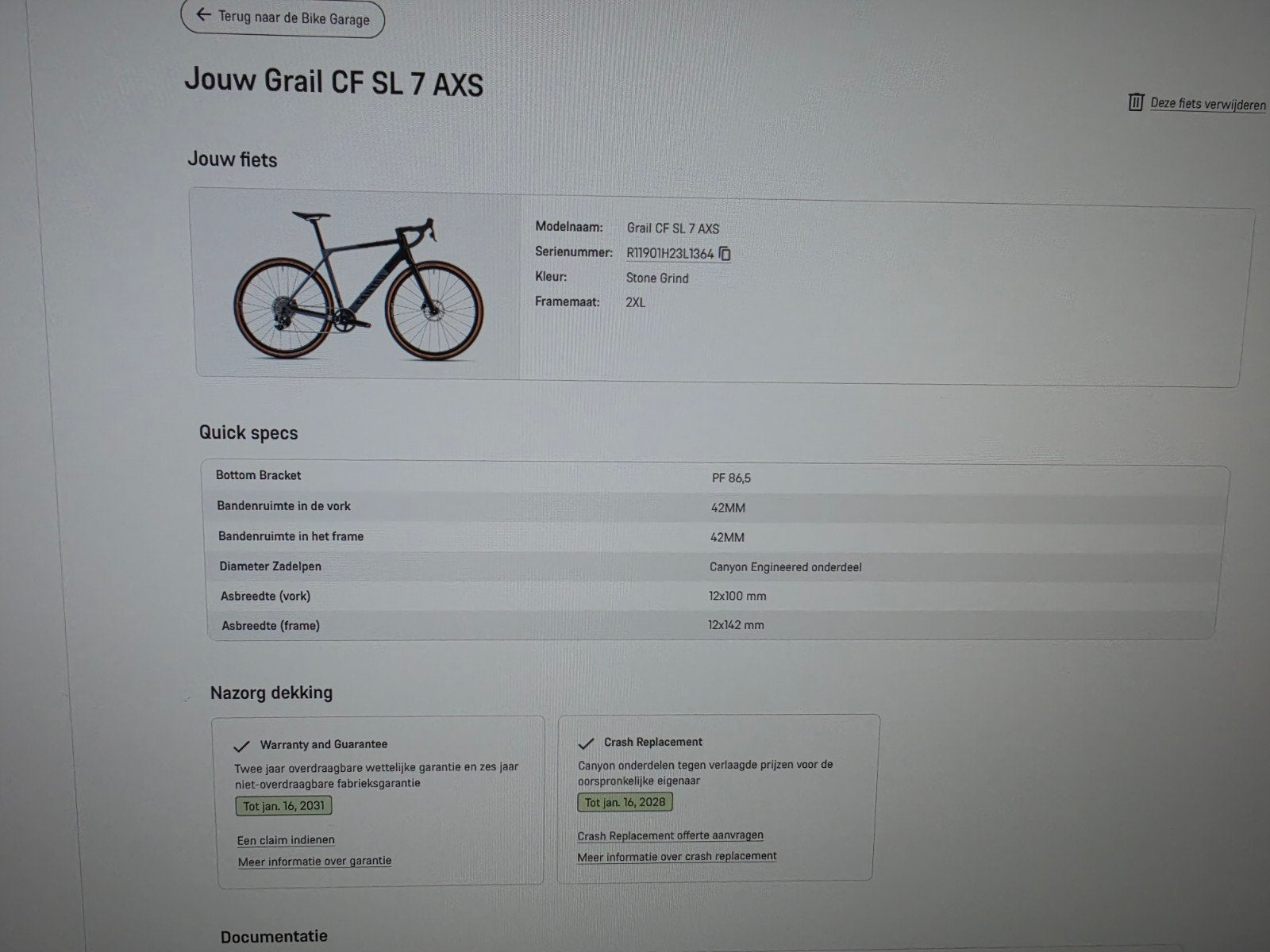 Canyon gravel bike - zo goed als nieuw, Overige merken, Carbon, 10 tot 15 versnellingen, Heren
