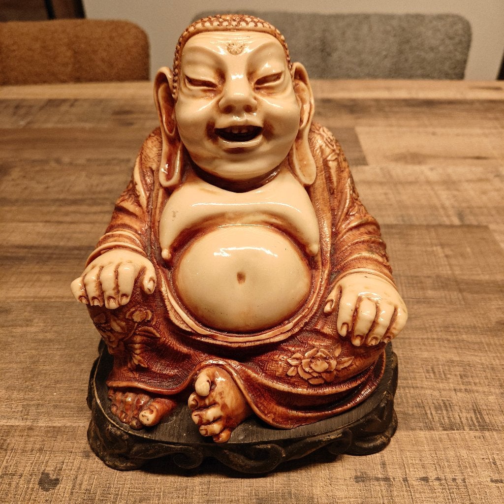 Statue du Bouddha Hotei, Enlèvement, Comme neuf, Religion