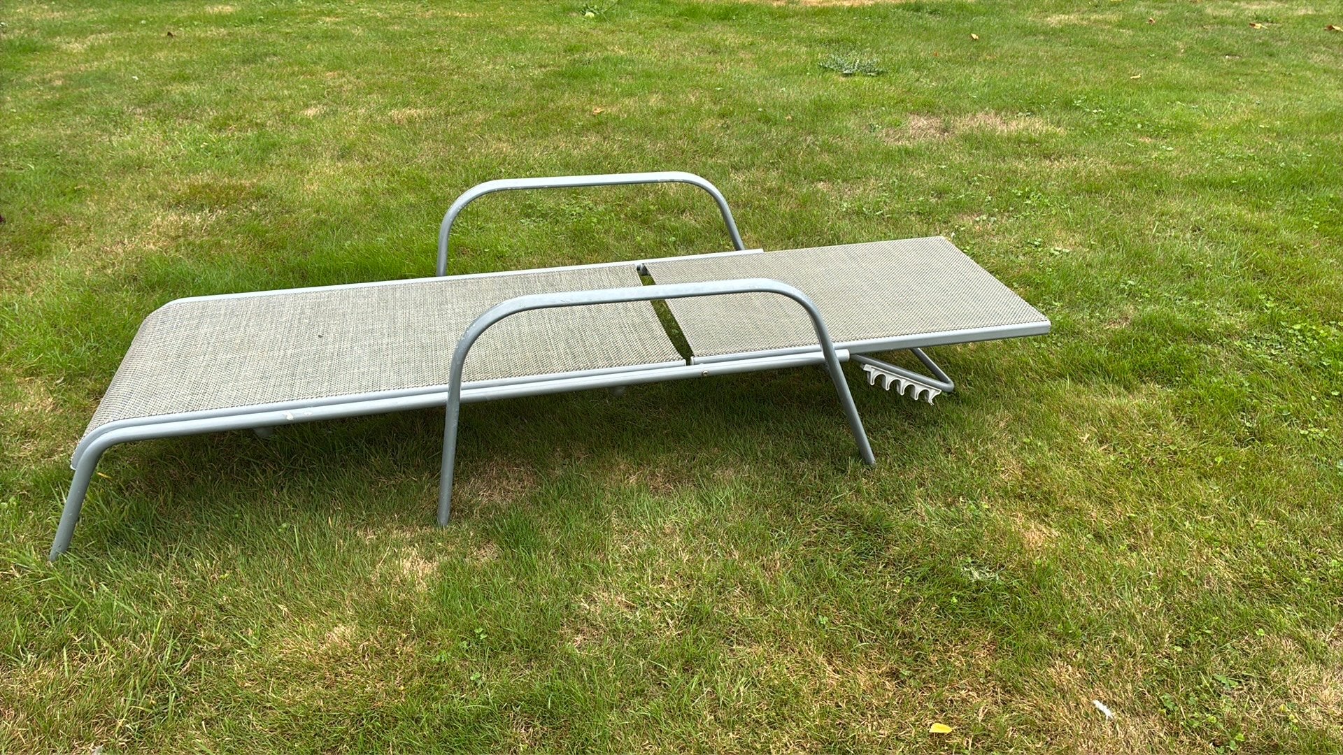 Ligbed, Jardin & Terrasse, Enlèvement, Utilisé, Aluminium, Réglable