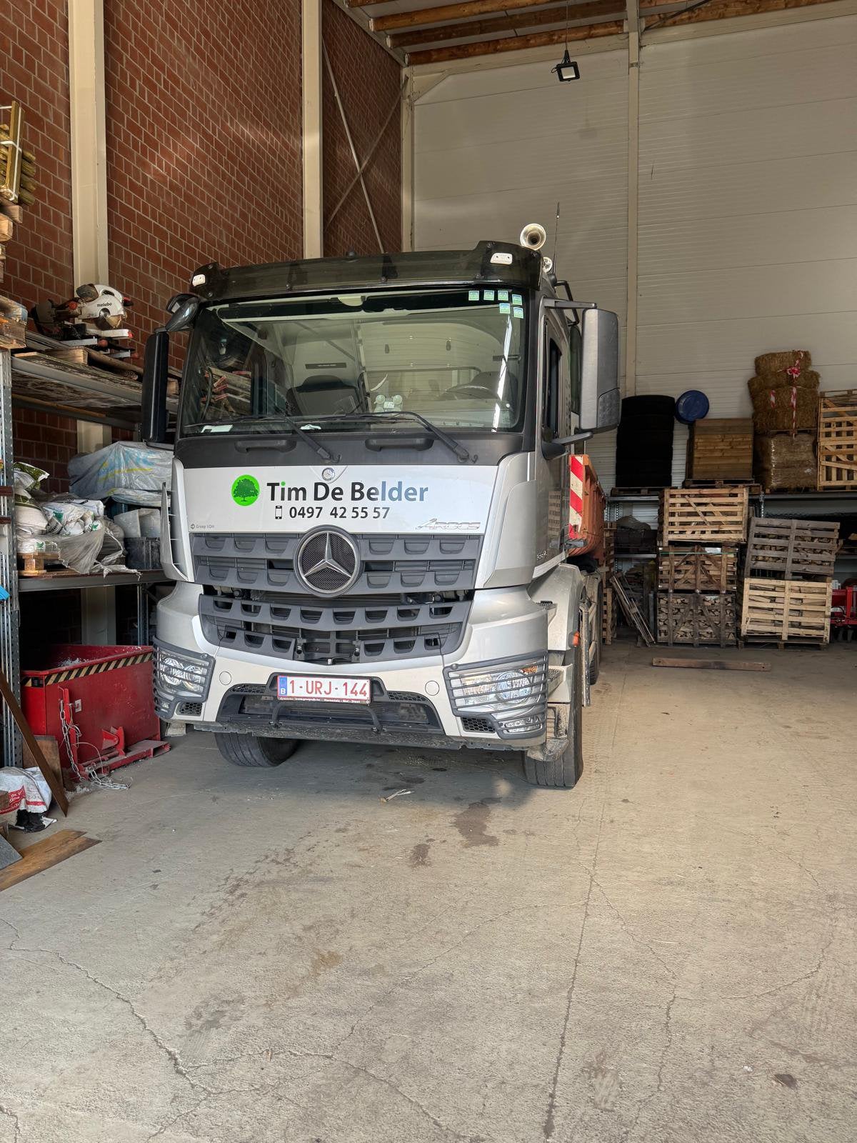 Mercedes vrachtwagen, Autos, Argent ou Gris, Achat, Euro 6, 2 places