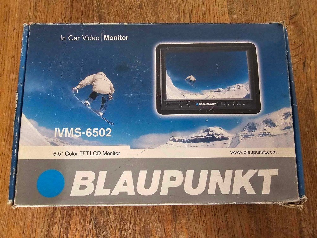 BLAUPUNKT TFT-LCD IVMS 6502-scherm, Ophalen, Nieuw