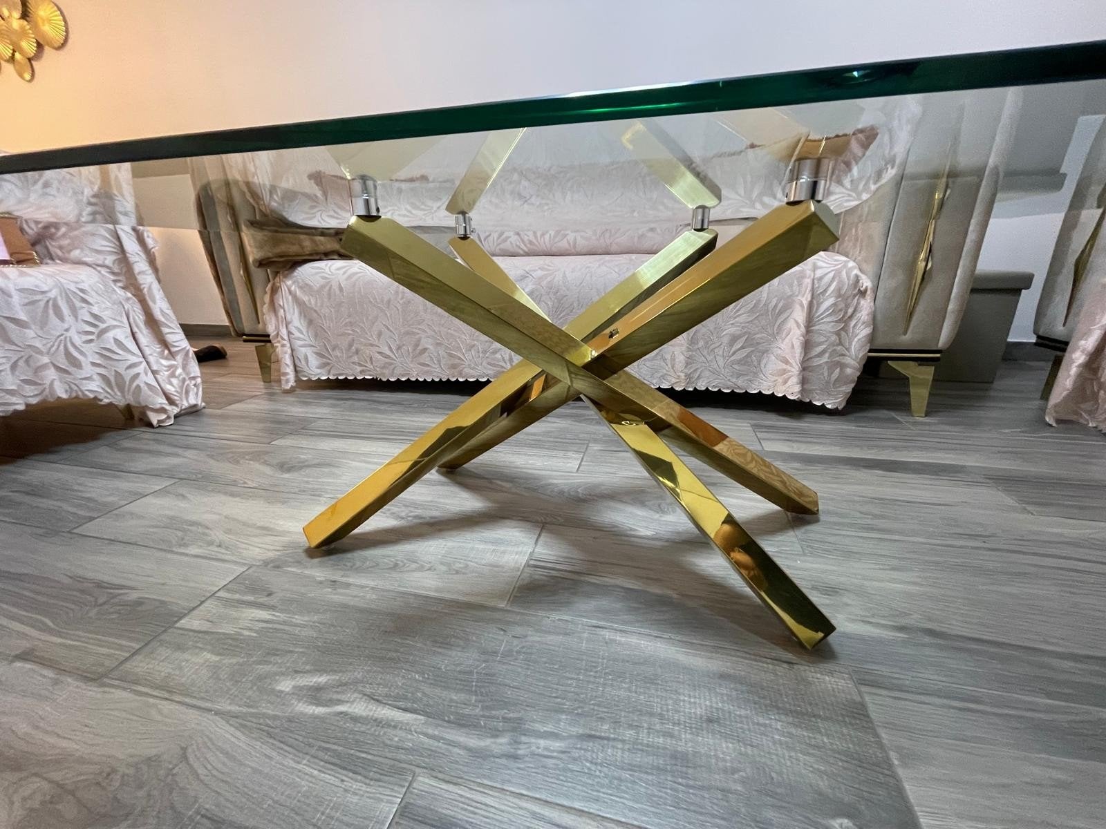 2  table à vendre comme neuf pour €800, Enlèvement, Comme neuf