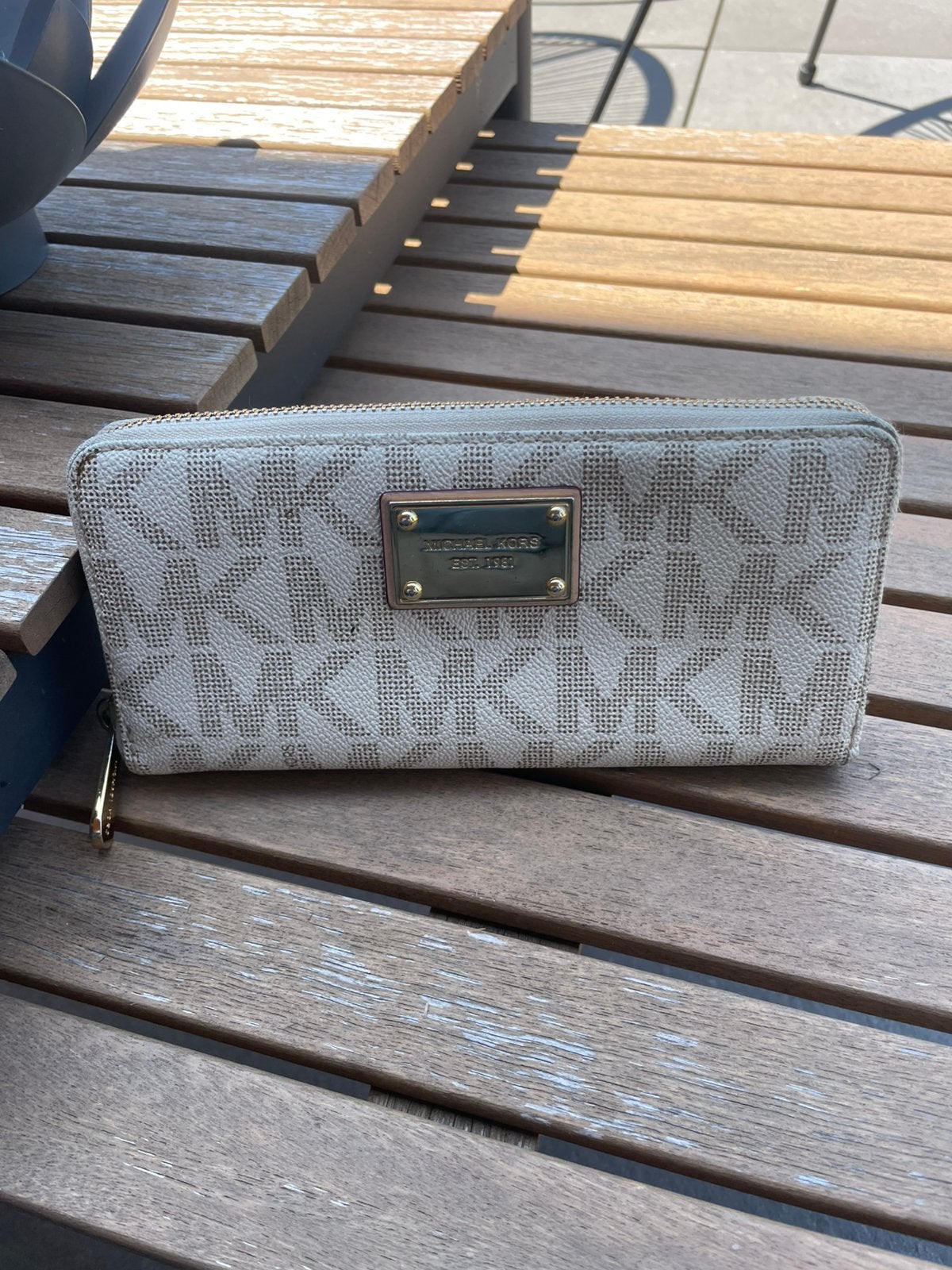 Portemonnee Micheal Kors, Handtassen en Accessoires, Toilettassen, Ophalen, Zo goed als nieuw