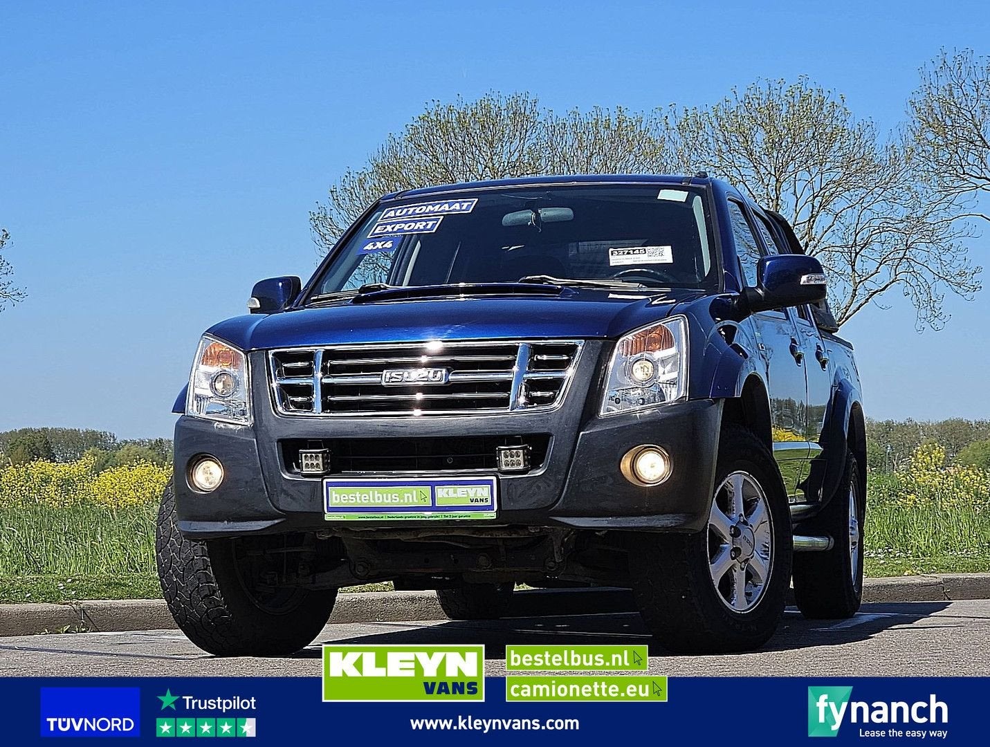 Isuzu D-MAX 2.5D DubbeleCabine Export, Auto's, Automaat, Blauw, Bedrijf, Te koop