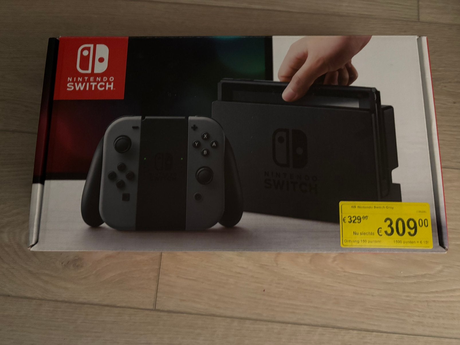 Nintendo Switch grijs – compleet pakket, Enlèvement, Comme neuf, Avec 3 manettes ou plus, Switch Original