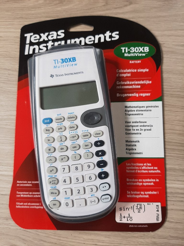 Texas Instruments TI30XB multiview, Diversen, Rekenmachines, Ophalen of Verzenden, Nieuw