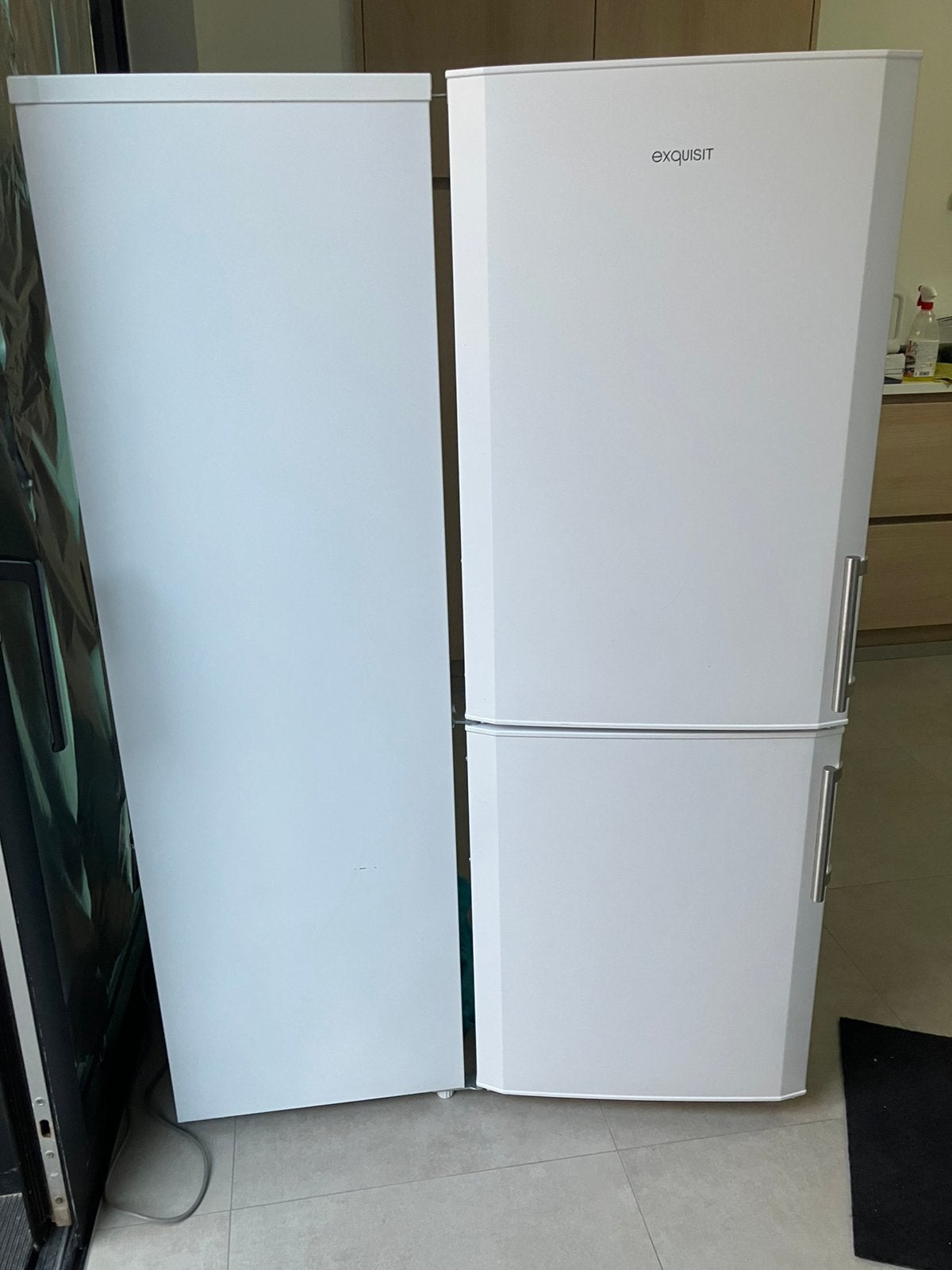 Exquisit Koel-vriescombinatie - 1 Jaar Gebruikt, Topstaat!, 160 cm ou plus, Comme neuf, Enlèvement, 45 à 60 cm
