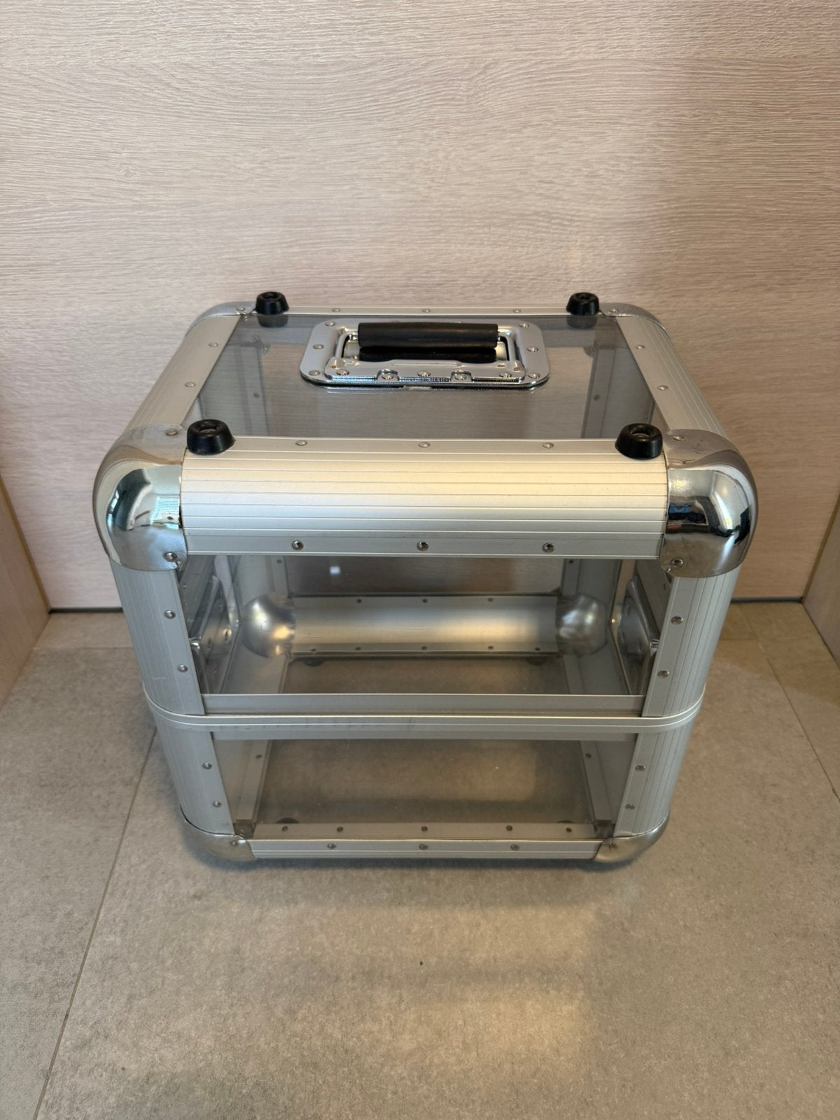 Flyghtcase transparent, TV, Hi-fi & Vidéo, Enlèvement, Comme neuf
