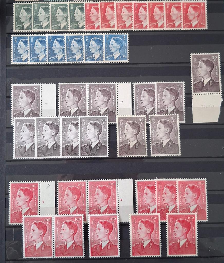België lot koning Boudewijn ** ( OBP 263 euro), Enlèvement ou Envoi, Neuf