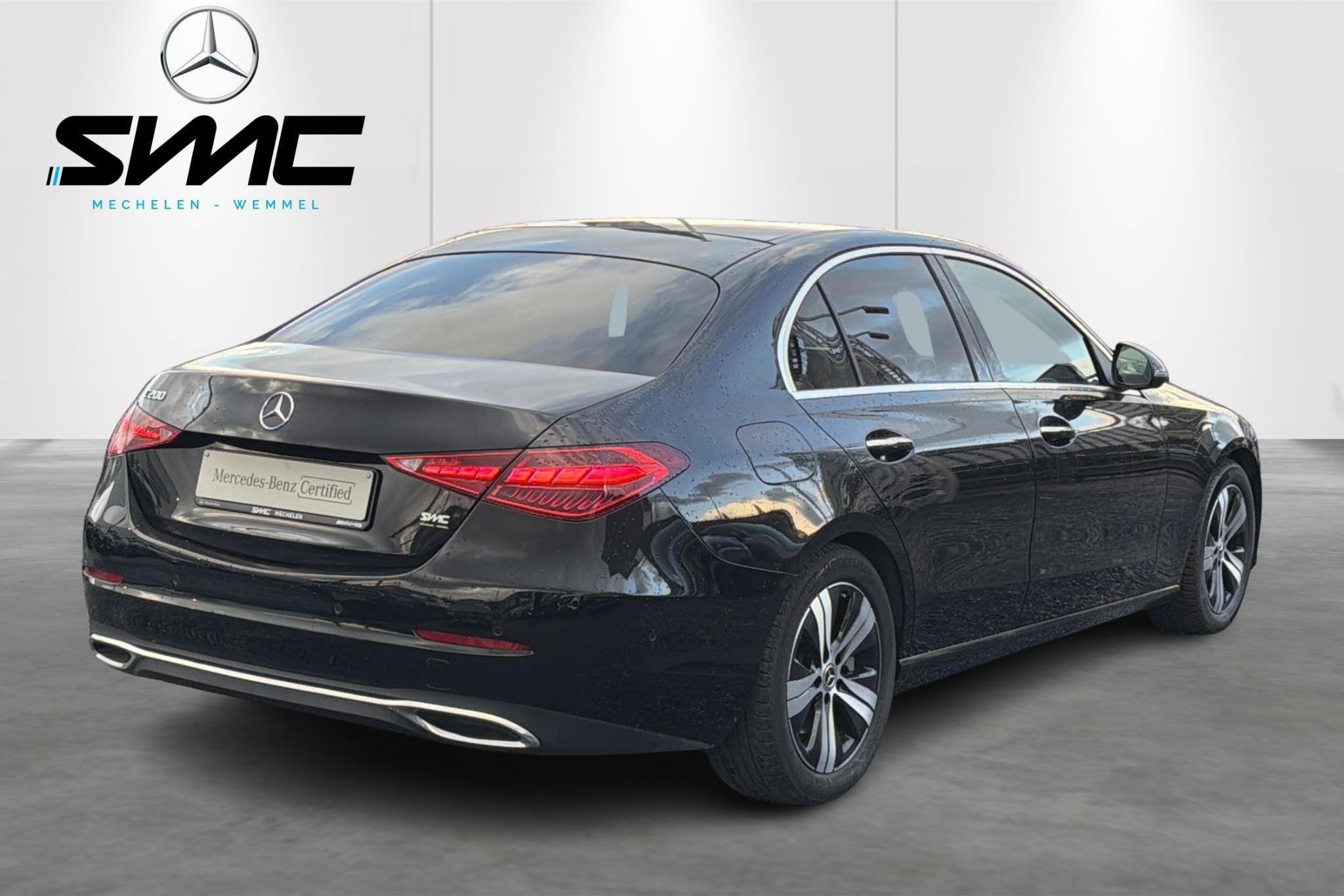 Mercedes-Benz C-klasse C 200 Business Line, Auto's, Automaat, 4 deurs, Zwart, 4 cilinders