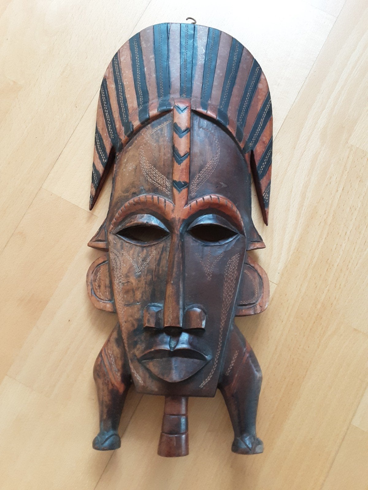Wanddecoratie masker afrikaans !, Maison & Meubles, Accessoires pour la Maison | Décorations murale, Objet de décoration, Fait main