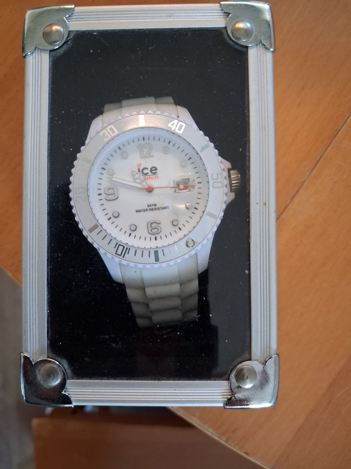 belgische ice watch iconi white, Ophalen of Verzenden, Zo goed als nieuw, Wit