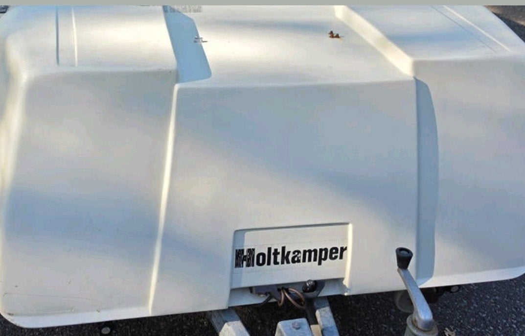 Timon de cuisine Holtkamper Whitebox mobile avec roulettes, Caravanes & Camping, Enlèvement, Utilisé