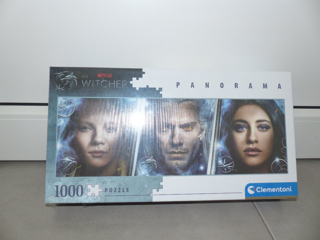 Puzzle The Witcher de la série Netflix - 1000 pièces, Enlèvement ou Envoi, 500 à 1500 pièces, Comme neuf, Puzzle