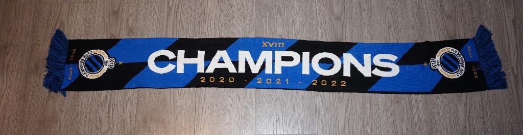 écharpe de football champion du Club de Bruges, Enlèvement ou Envoi