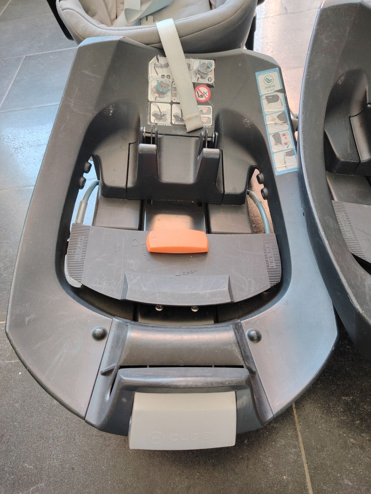 2 x isofix (sans maxi cosi), Enlèvement, Isofix