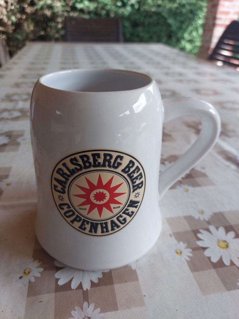 Bierpot Carlsberg 0,5 liter, Ophalen of Verzenden, Nieuw, Pul(len), Overige merken