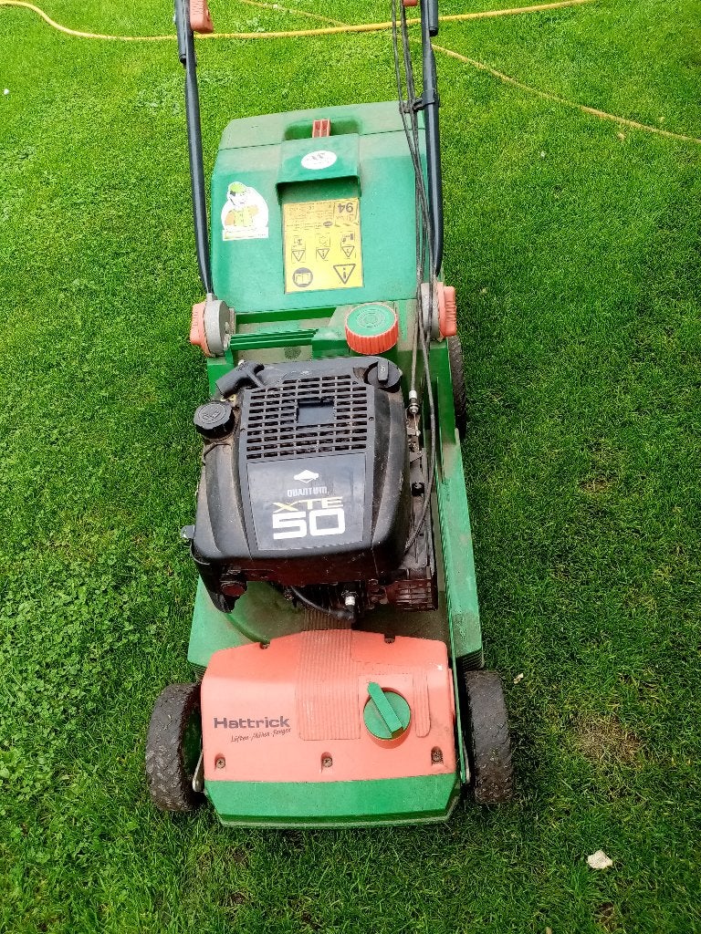 Brill grasmaaier, Tuin en Terras, Ophalen, Gebruikt, 40 t/m 49 cm, Opvangbak