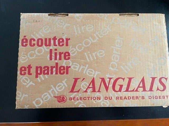 écouter lire et parler l'anglais disques 33 tours, CD & DVD, Autres formats, Coffret, Autres genres, Enlèvement