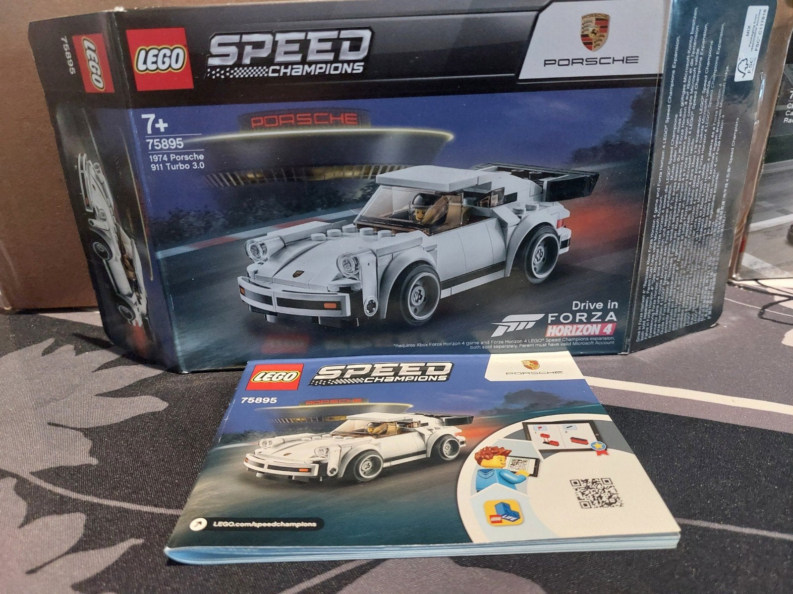 Lego 75895 1974 Porsche 911 Turbo 3.0, Inclusief instructies, Lego, Zo goed als nieuw, Complete set