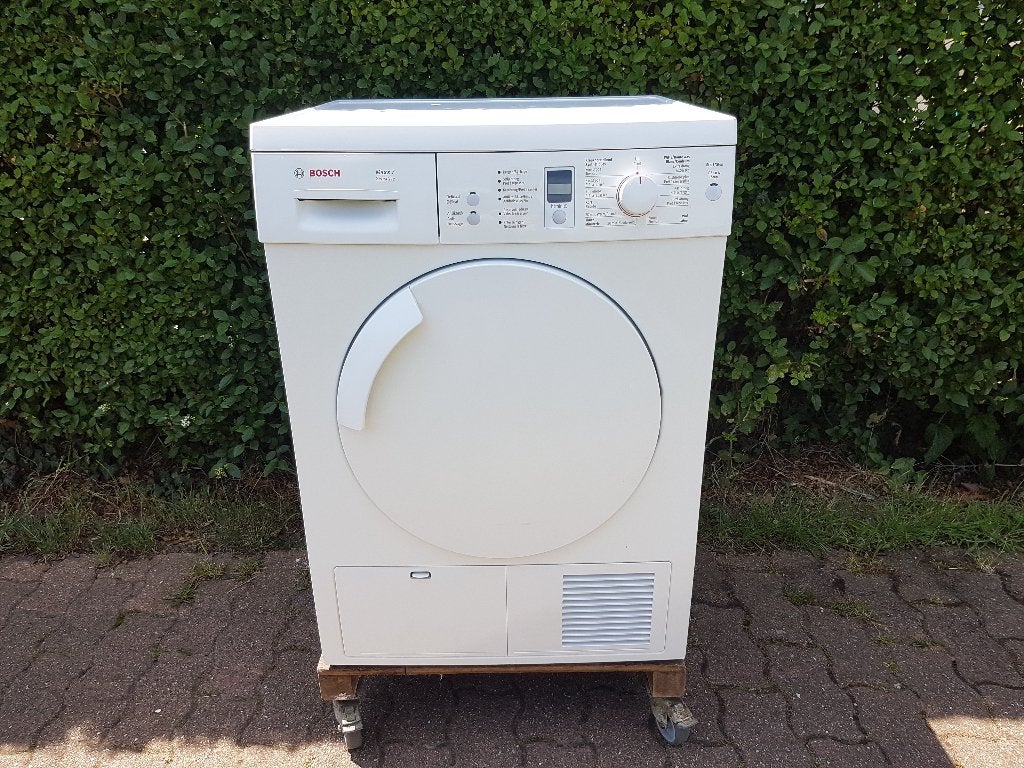 condens droogkast bosch 7kg, 6 à 8 kg, Programme laine, Comme neuf, Chargeur frontal