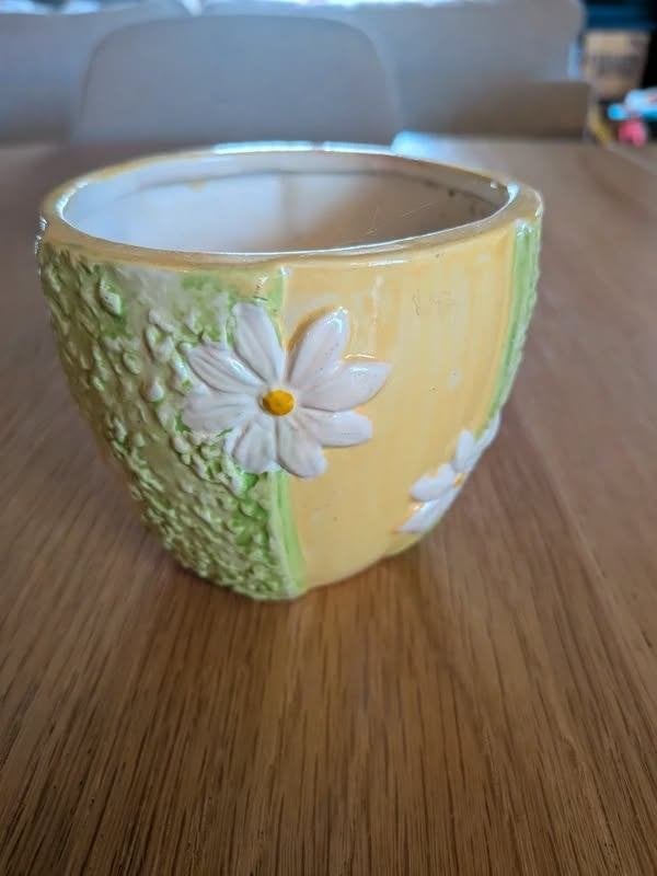 Petit vase/cache pot en céramique, Maison & Meubles, Enlèvement, Comme neuf