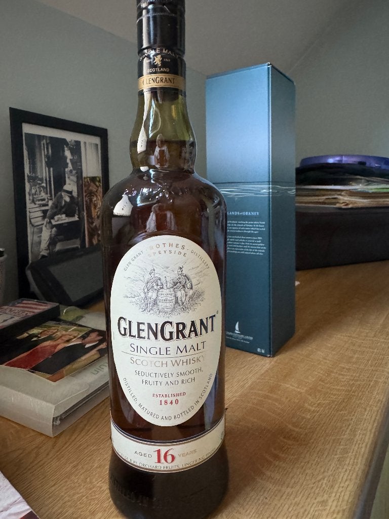 Whisky : Glengrant 16 years, Overige gebieden, Overige typen, Nieuw, Ophalen of Verzenden