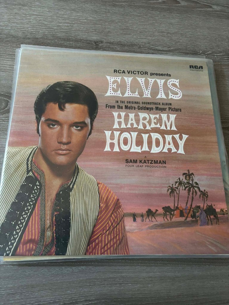Elvis lp, Harem holliday, Duitse persing. 10 euro., LP, Ophalen of Verzenden, Zo goed als nieuw, Beschermende buitenhoes