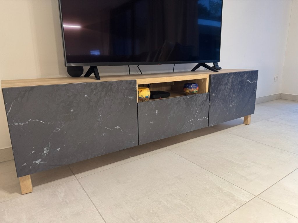 TV unit, Huis en Inrichting, Ophalen, 150 tot 200 cm, Zo goed als nieuw, Minder dan 100 cm