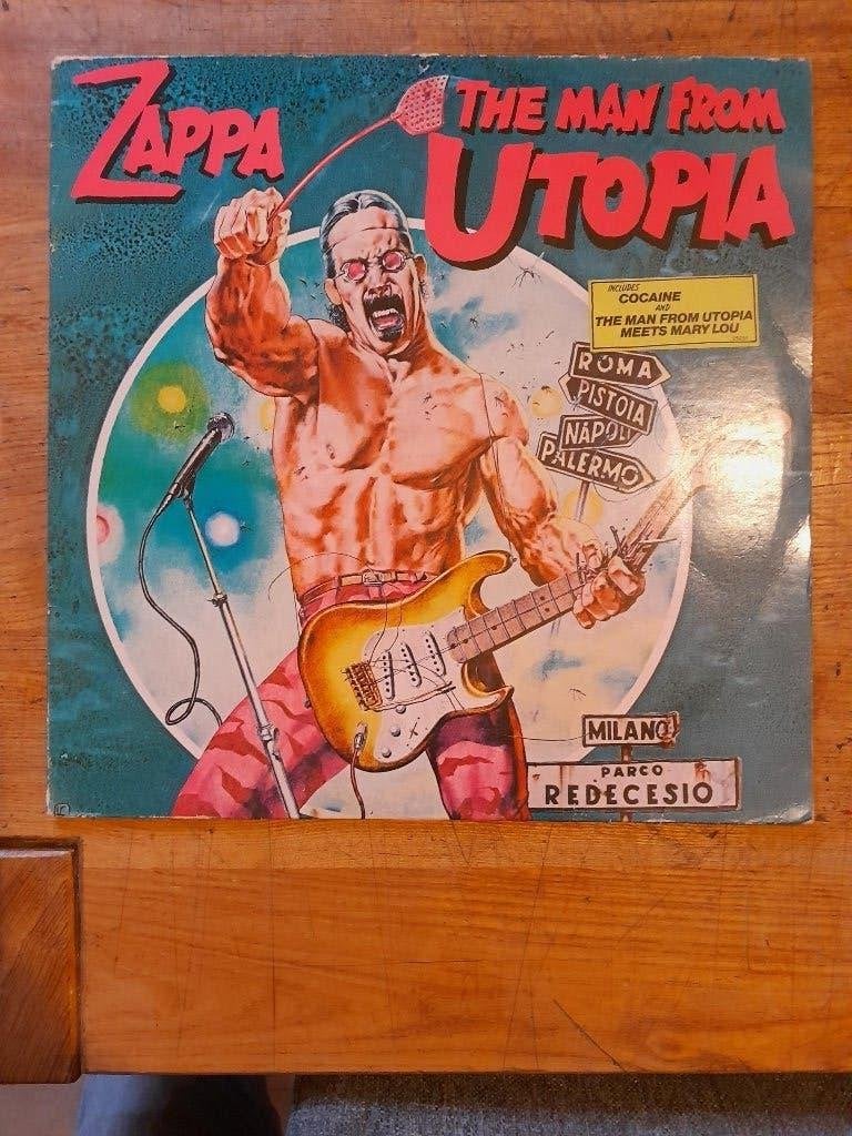 LP Frankl Zappa, Pop rock, Enlèvement ou Envoi, Utilisé, Housse de protection extérieure