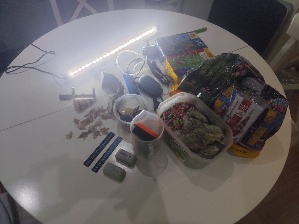 accessoires voor aquaria, Dieren en Toebehoren, Ophalen, Inclusief slangen, Gebruikt, Overige merken