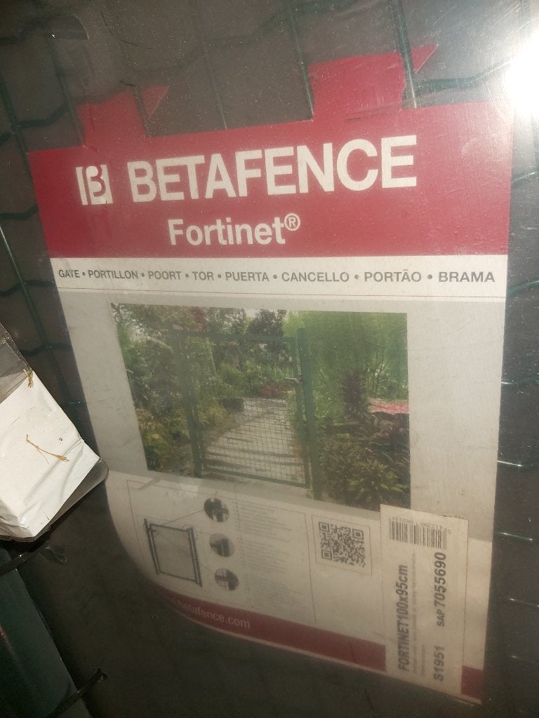 Portillon Betafence Fortinet, Neuf, Aluminium, Enlèvement, Moins de 100 cm